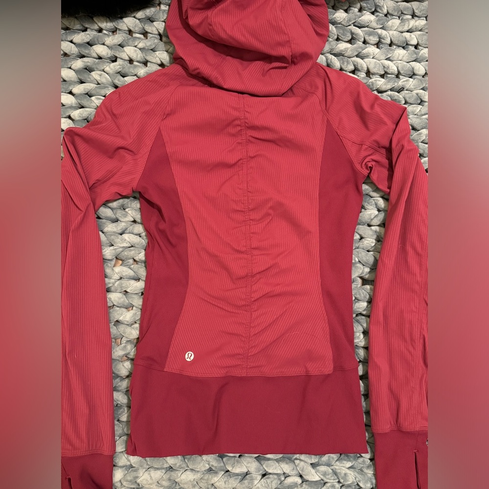 Lululemon Jacket Raspberry Size 4 - Picture 2 of 2